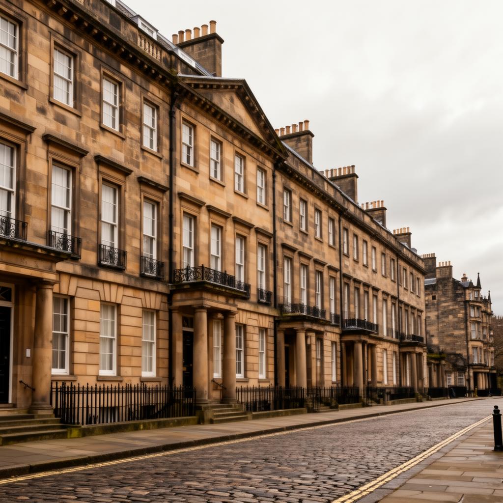 Elegant period townhouse representing trusted UK property finance clients